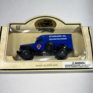 LLEDO Days Gone CHEVRON 1941 4 WHEEL EXPLORATION VAN BLUE Drive Van 1:64 Diecast - Picture 1 of 5