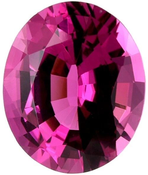 Natural Fine Vivid Pink Tourmaline - Oval - Sri Lanka - AAA Grade - Image 1 of 1