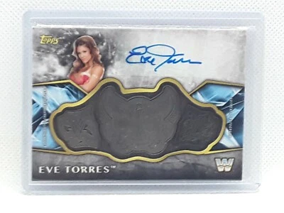 Eve Torres 2017 Topps WWE Legends Wrestling - (01/50) - CHAMP BELT + AUTO - Image 1 of 2