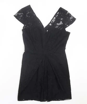 Traje de juego de poliamida negro para mujer BPC talla 8 con cremallera Foto 1 de 4