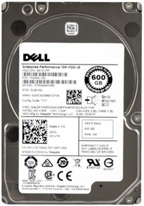 Disque Dell 0K1JY9 K1JY9 ST600MM0088 600GB 10000U/Min 128MB SAS-2 2.5'' Pouces - Afbeelding 1 van 3