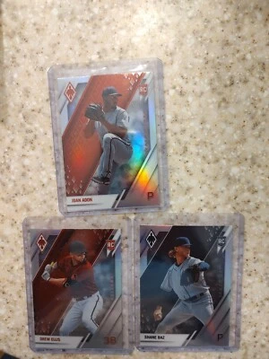 (3) 2022 Chronicles Phoenix Holo Shane Baz RC #3 Joan Adon & Drew Ellis - Image 1 of 4