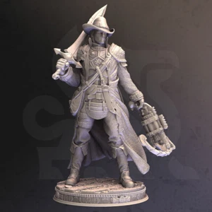 Valter Brookes Human Vampire Hunter Rogue Miniature | D&D DnD |  - Bild 1 von 2