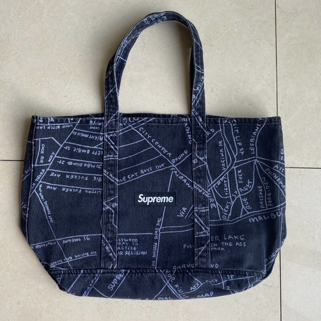 Supreme Denim Tote Bags for Men for sale | eBay Supreme Denim Tote Bags for Men for sale | eBay