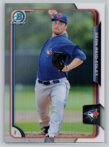 2015 Bowman Draft #68 Sean Reid-Foley Chrome Refractors Toronto Blue Jays