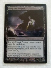 Foil 2012 Magic: Gathering - Dark Ascension Reap the Seagraf
