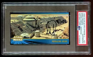 Greg Proops #21 signiertes Autogramm 1999 Star Wars Episode 1 Karte PSA Platte - Bild 1 von 1