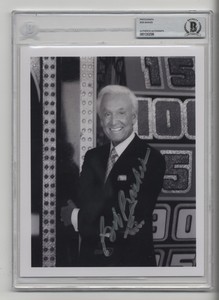 1900-Present Authenticated Bob Barker BAS Certified BGS Encased Auto