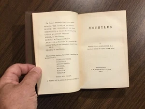 Aeschylus, by Reginald S. Copleston, 1872, Hardcover - Imagen 1 de 7