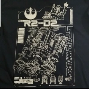 Star Wars: Long Sleeve R2D2 Technical Tee (Size M) SALE - Buy 2 Get 1 Free - Bild 1 von 3