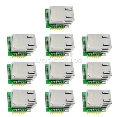 1-10PCS USR-ES1 ENC28J60 W5500 Ethernet Module SPI to LAN Converter TCP/IP 3.3V - Image 1 of 4