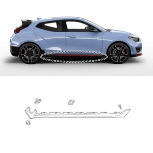new Side Skirts Molding Body Kit Trim RH for Hyundai Veloster N 2019-2020 - Picture 1 of 3