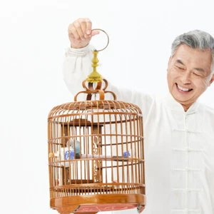 Bamboo Cage Hook Bird Accessories Birdcage Outdoor Decorative Hooks - Picture 1 of 12