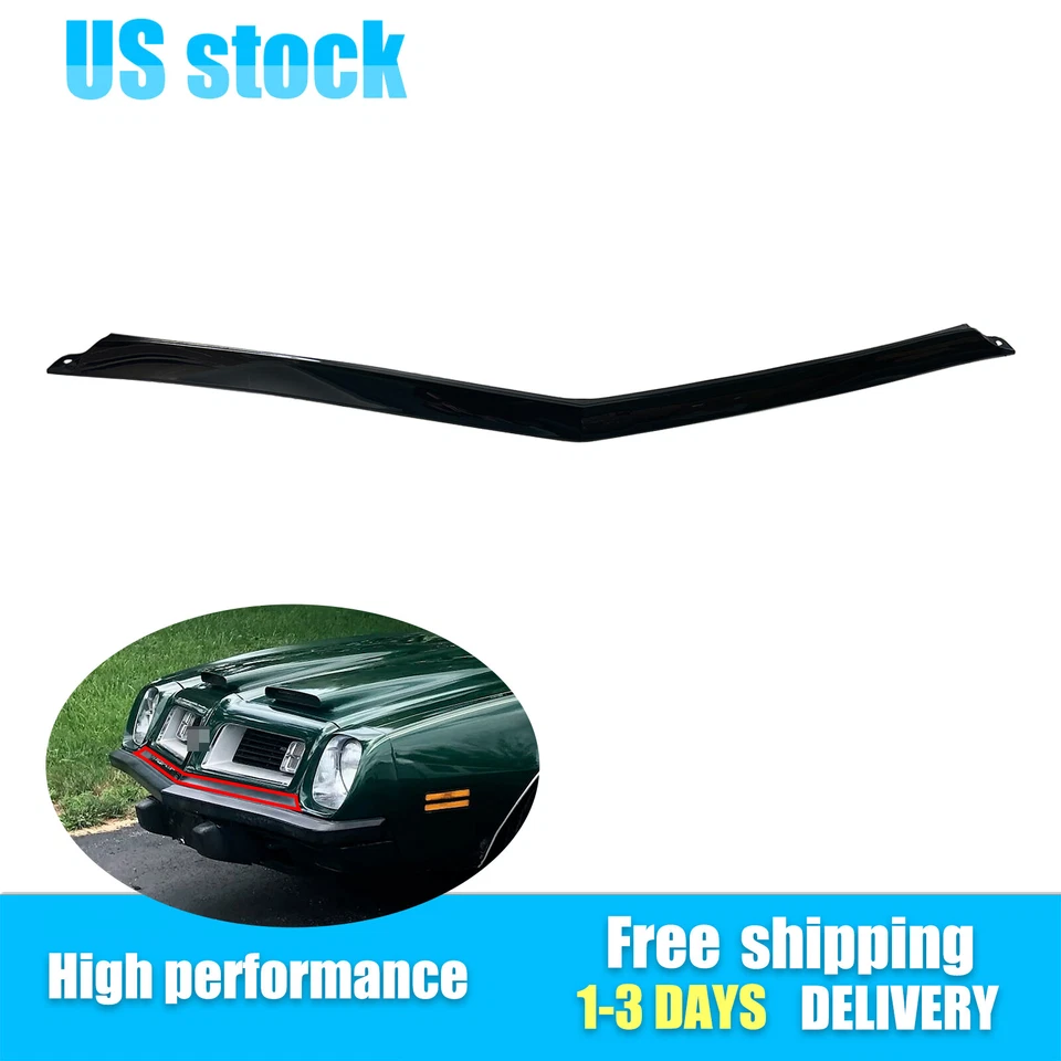 Fits 1974 1975 Pontiac Firebird Trans Am Rubber Front Bumper Filler Panel 492356 - Image 1 of 3