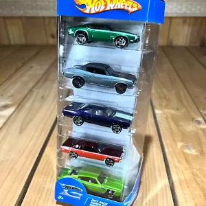Hot Wheels 5 Pack Muscle Mania 1:64 Diecast Car Set 2004 - New - Free Shipping - Picture 1 of 5