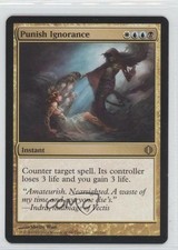 2008 Magic: The Gathering - Shards of Alara Punish Ignorance #183 0b4