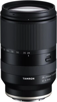 TAMRON Zoom Sony E-Compatible 28-200mm F/2.8-5.6 Di III RXD (Model A071) - Image 1 of 4