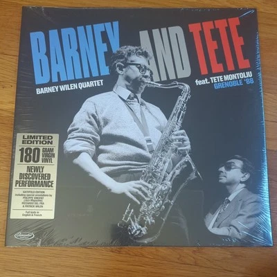 Barney Wilen Quartet ft. Tete Montoliu - Barney And Tete (New 180G Vinyl LP) - Image 1 of 2