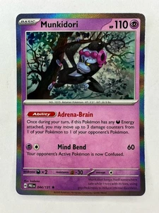 Pokémon Evoluciones Prismáticas Munkidori #44/131 Holo Raro Casi Nuevo - Imagen 1 de 2
