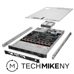 Dell PowerEdge R640 NVMe Server 3.50Ghz 16-Core 288GB RAM 7.4TB Storage Rails - Picture 1 of 5