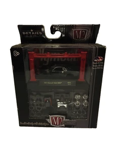 M2 Machines Model-Kit 1:64 1971 Plymouth Cuda HEMI R19 18-12 Black Gray - Picture 1 of 6