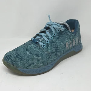 NOBULL Shoes Sneakers Womens 7.5 Crossfit Trainer Plus Blue Tie Dye Running Gym - Picture 1 of 9