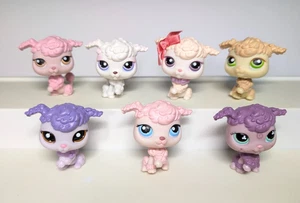 Littlest Pet Shop ~ 7 Pudel Hunde Hasbro 48 101 146 390 403 561 1694 - Bild 1 von 6