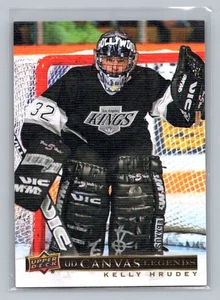 Kelly Hrudey 2020-21 SP Signature Edition Legends #C-27 UD Canvas Legends - Imagen 1 de 2