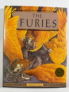 THE FURIES : Bernard Evslin MONSTERS OF MYTHOLOGY HDBK BOOK 1989 CHELSEA HOUSE  - Picture 1 of 8