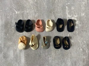 Konvolut Vintage Schuhe für Madame Alexander Wendy & Vogue Ginny 2 Paar + 7 einzelne - Bild 1 von 11