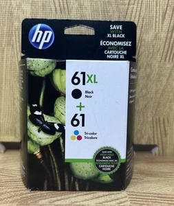 HP 61 Combo czarno-kolorowe oryginalne wkłady atramentowe zestaw exp 2020 - Zdjęcie 1 z 3