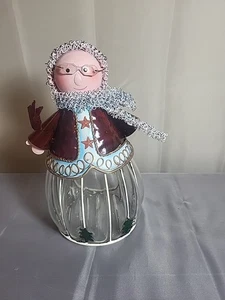 Portacandele nonna artigianale stravagante vintage - Foto 1 di 7