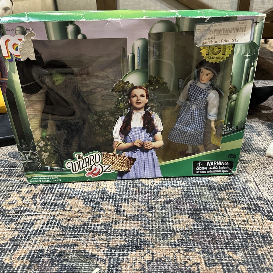 JUEGO DE FIGURAS MEGO WIZARD OF OZ DOROTHY & WICKED WITCH EDICIÓN LIMITADA EN CAJA 8' Foto 1 de 4