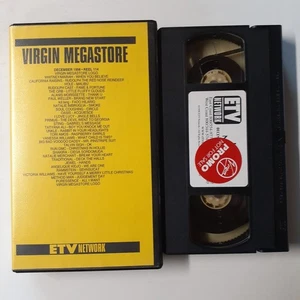 Virgin Megastore 114 VHS 1998 Music Promo ETV Network - Picture 1 of 4
