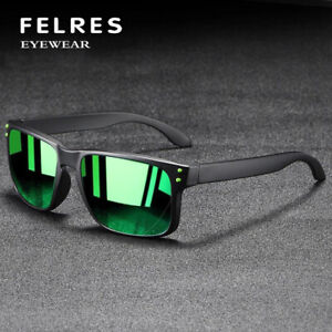 Sport Polarized Square TR90 Sunglasses For Men Women Driving Fishing Glasses New