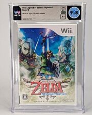 WATA 9.8 A+ The Legend of Zelda Skyward Sword 2011 Sealed Graded Wii JPN