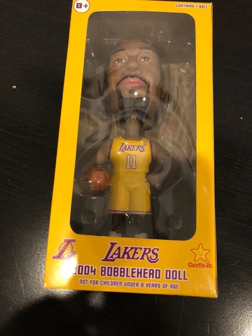 2004 LOS ANGELES (LA) LAKERS KARL MALONE BOBBLEHEAD CARL'S JR SPONSOR Cover