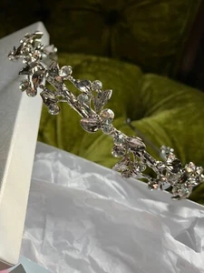 Brand New Dareth Colburn Crystal Wedding Tiara Headpiece - Picture 1 of 6