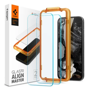 Spigen [Alignmaster] Tempered Glass Screen Protector | for Pixel 8a - Picture 1 of 13