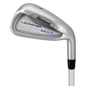 Cleveland Launcher MAX Single Iron KBS 580 Jr Shafts Stiff Steel Shaft - Picture 1 of 6