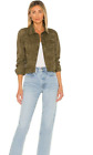 Nwt We The Free "Rumors" Denim Jacket Army Green Size Large  Msrp$98