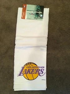 NBA Los Angeles Lakers 22" x 44" Bath Towel White - Picture 1 of 2