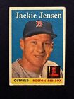 1958 Topps #130 Jackie Jensen Red Sox OF