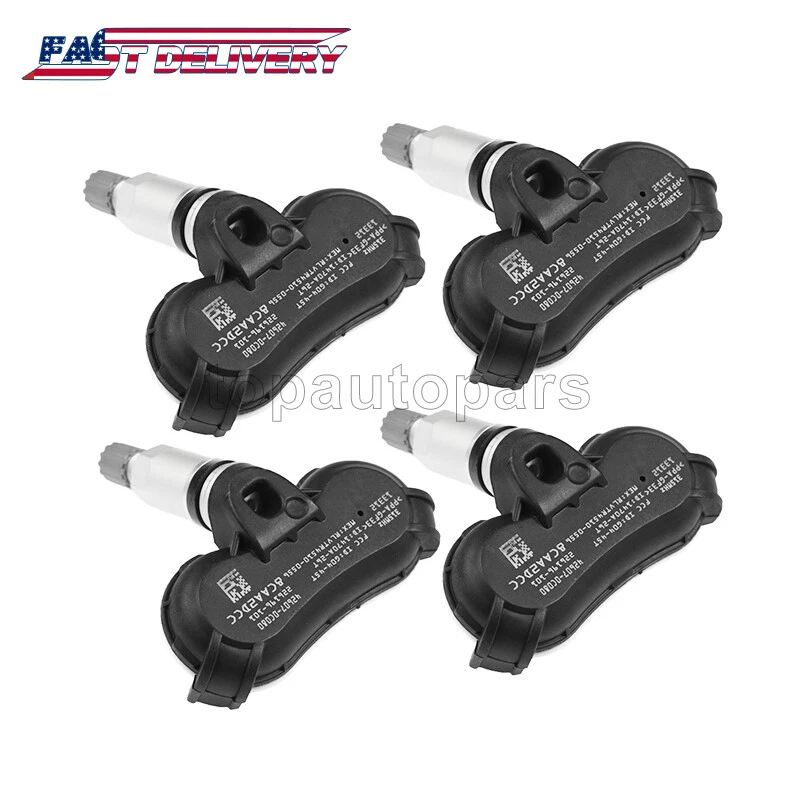 Juego de 4 sensores de presión de neumáticos TPMS para Toyota Tundra 2006-2017 5,7 L 42607-0C080 Foto 1 de 4