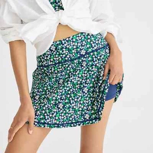 J. Minifalda Crew Active en tela Liberty Karen's Choice, nailon multi, XL, nueva con etiquetas - Imagen 1 de 10