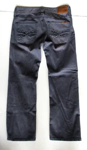 Seven 7 Jeans Co Woman's Blue Mid Rise Cotton Pants Straight Fit 32x28" - Picture 1 of 12