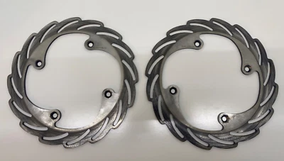 STREAMLINE OVERSIZED REAR RIGHT LEFT BRAKE ROTORS CAN-AM X3 MAX TURBO 2018 2017 - Image 1 of 4