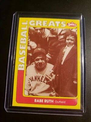 1990 Swell Baseball Greats Babe Ruth Card #124 - Image 1 of 2