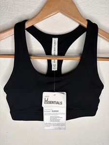Lorna Jane Black Comfort Sports Bra Racerback Size XS NWT - Picture 1 of 6
