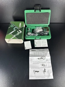 INSIZE 2-Piece Measuring Tool Set: Dial Test Indicator & Mag Base (5023-E) - Picture 1 of 7